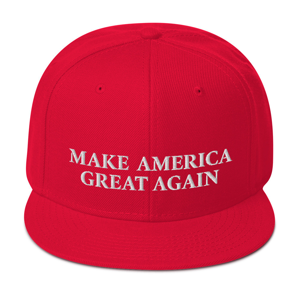 MAGA  - Make America Great Again - Official Snapback Hat