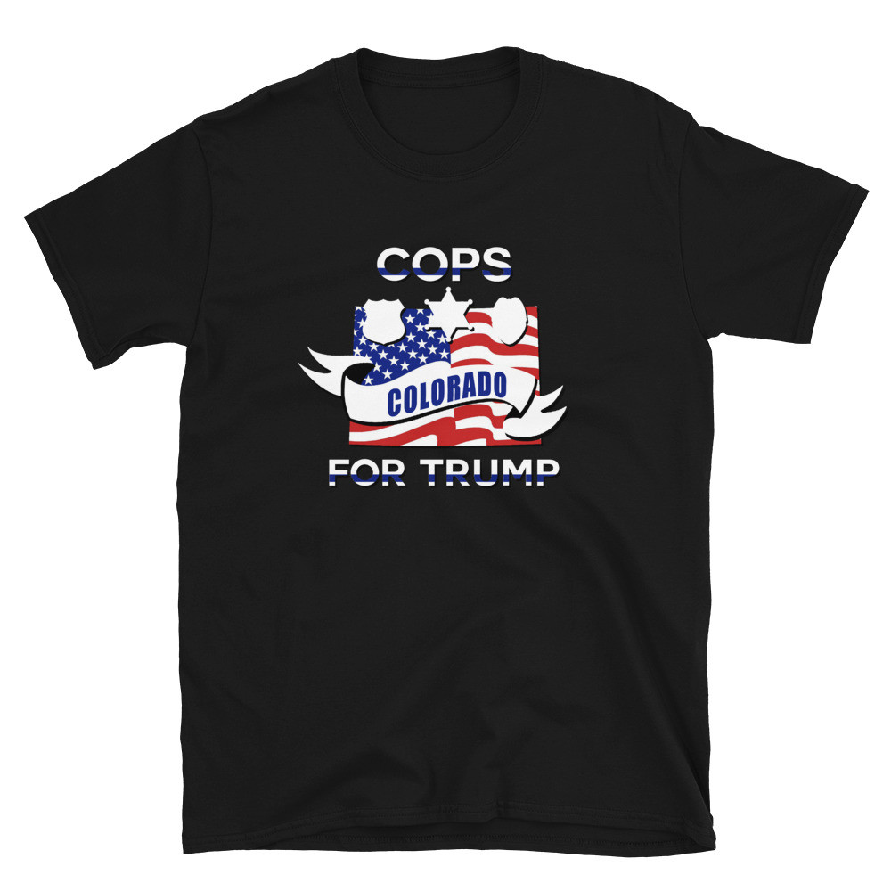 Cops for Trump Colorado Unisex T-Shirt
