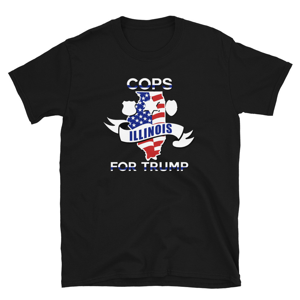 Cops for Trump Illinois Unisex T-Shirt