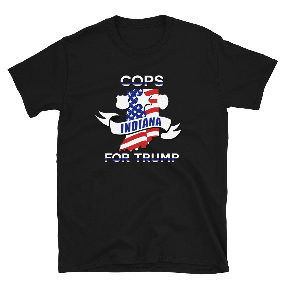 Cops for Trump Indiana Unisex T-Shirt
