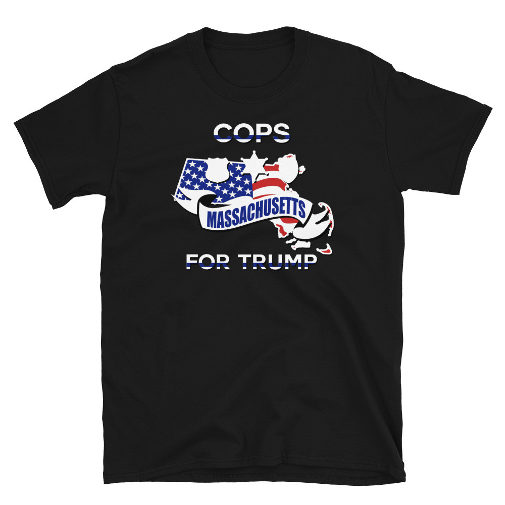 Cops for Trump Massachusetts Unisex T-Shirt