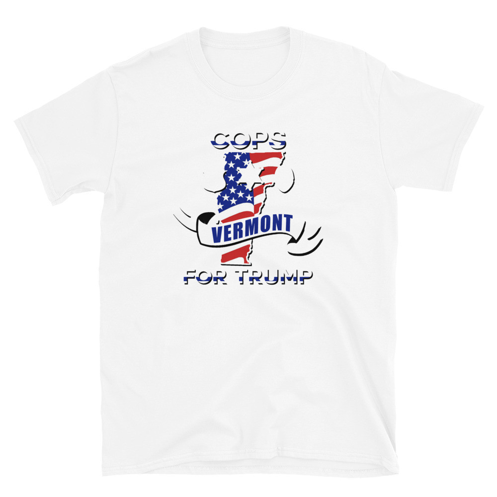 Cops for Trump Vermont Unisex T-Shirt