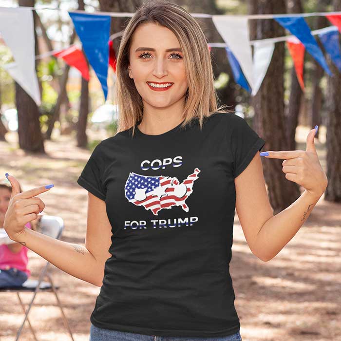 Cops for Trump America 2 Unisex T-Shirt