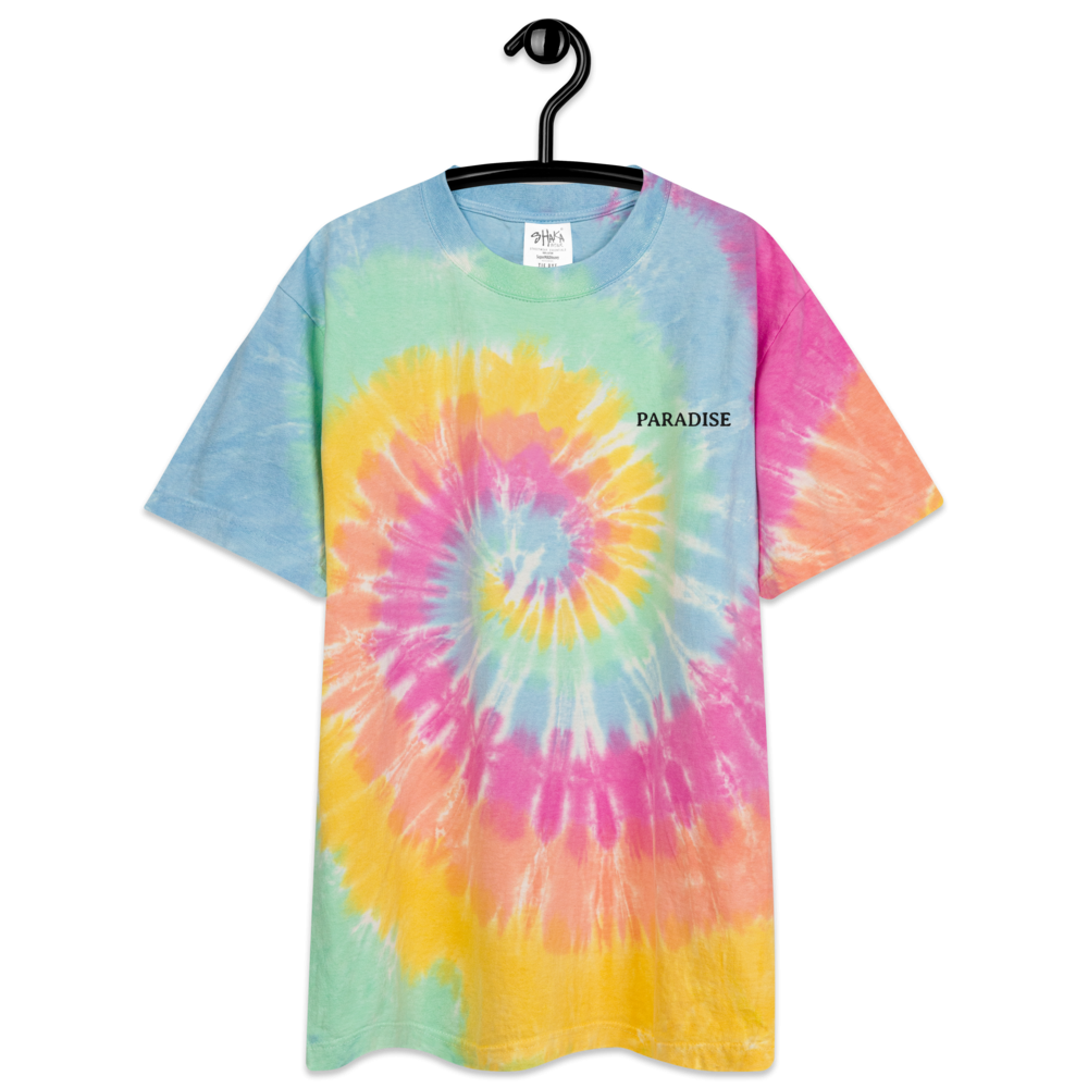 Paradise - Oversized Tie-Dye Tee