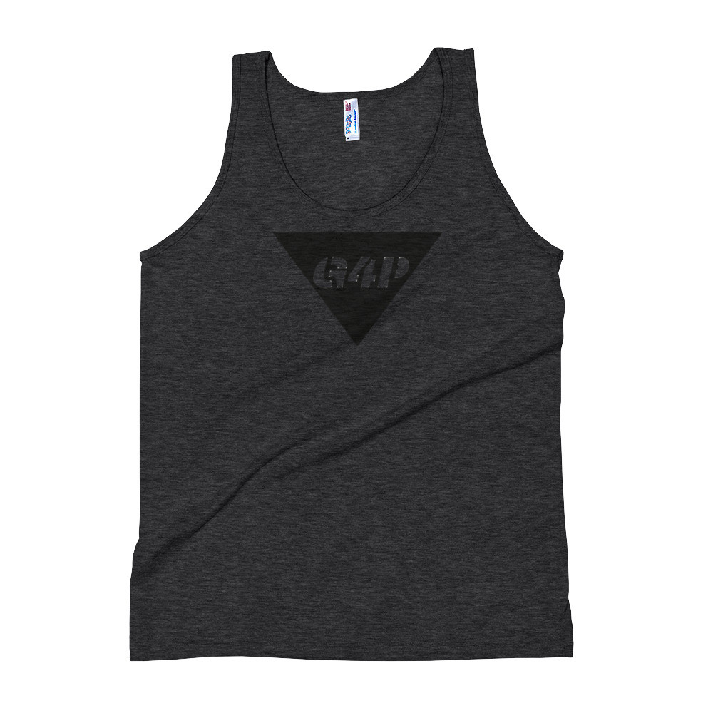 Unisex Tank Top with Black G4P Logo