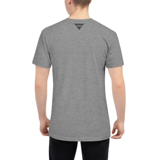 Unisex Tri-Blend Grey Track Shirt with G4P Logos 