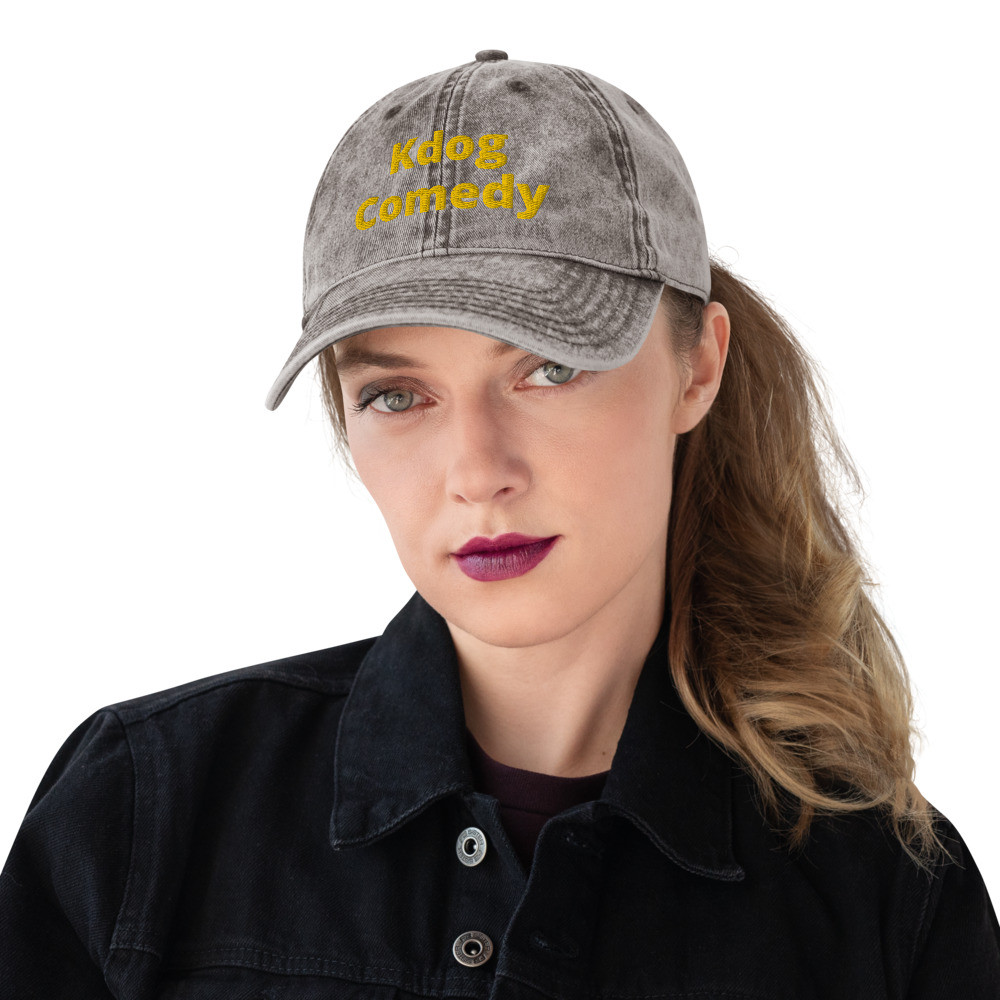 Kdog Comedy Vintage Cotton Twill Cap