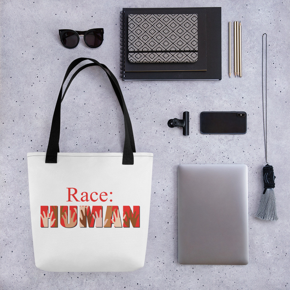 Human Race Tote bag