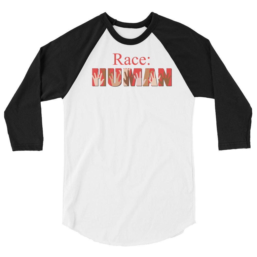 Human Race 3/4 sleeve raglan shirt
