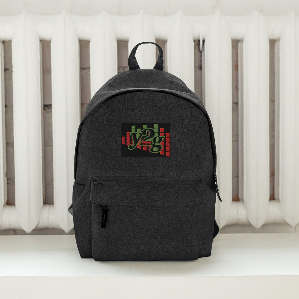 Embroidered Backpack