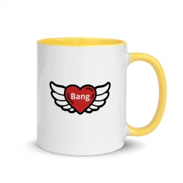 Bang heart Mug with Color Inside