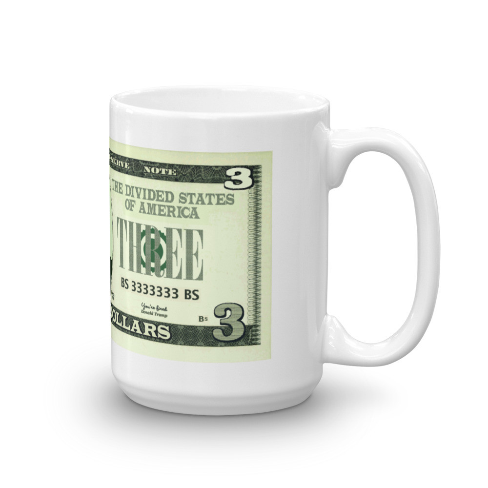 3 Dollar Trump Mug
