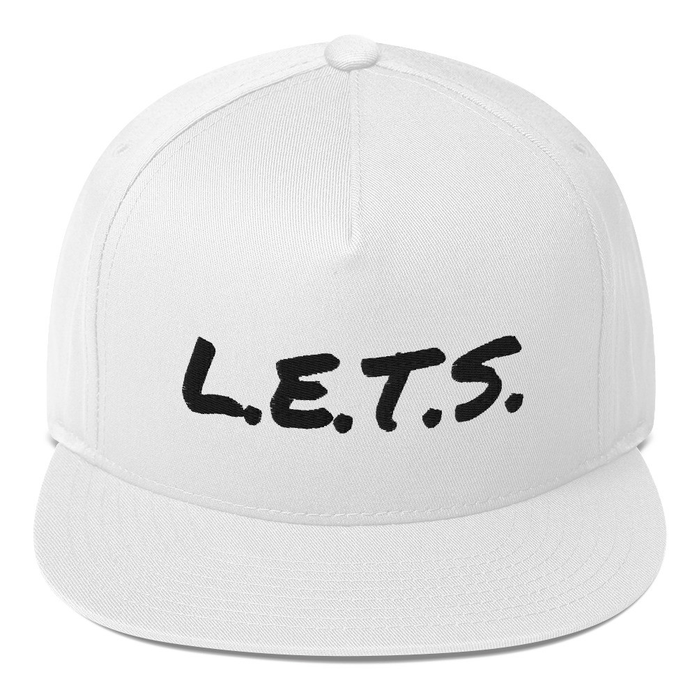 L.E.T.S. Flat Bill Cap