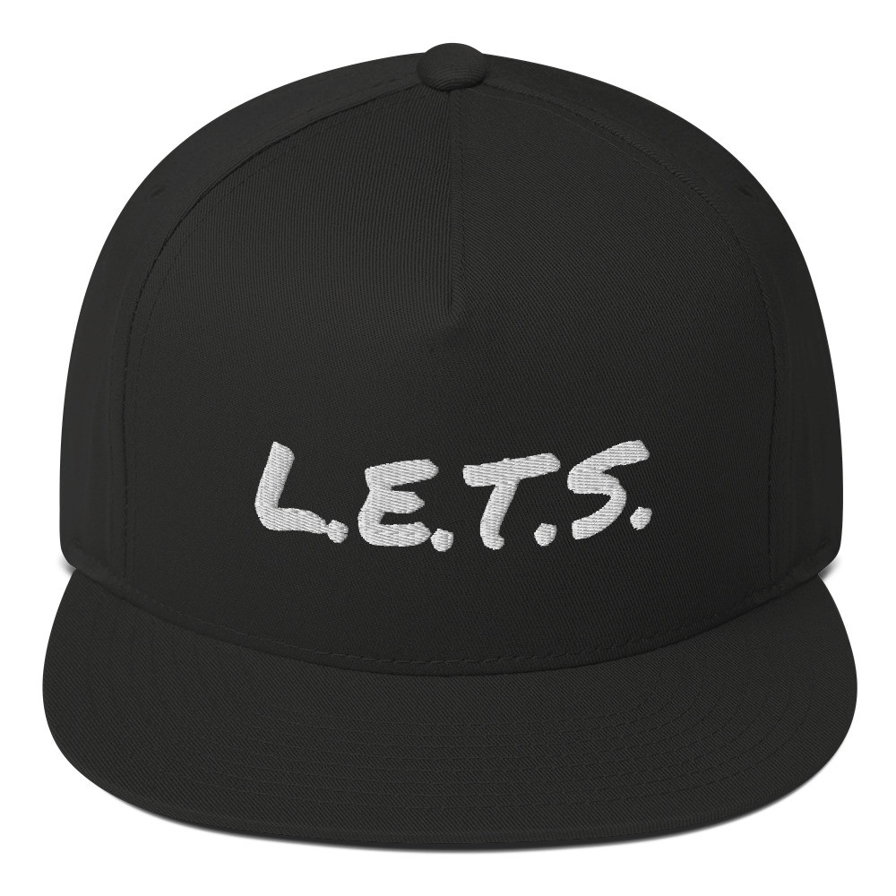 L.E.T.S.Flat Bill Cap