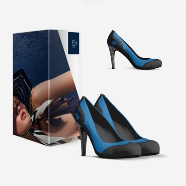 L.E.T.S. women heel shoes