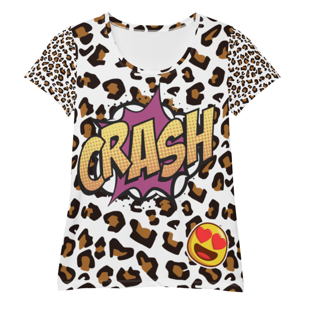 All-Over Print Women's Athletic T-shirt