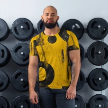 All-Over Print Men's Athletic T-shirt