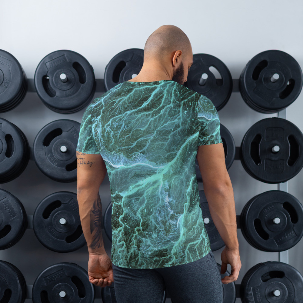 All-Over Print Men's Athletic T-shirt