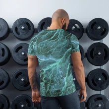 All-Over Print Men's Athletic T-shirt