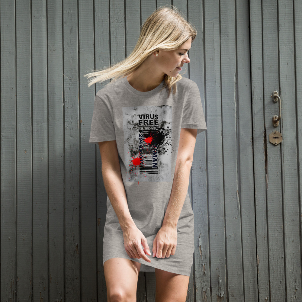 Organic cotton t-shirt dress