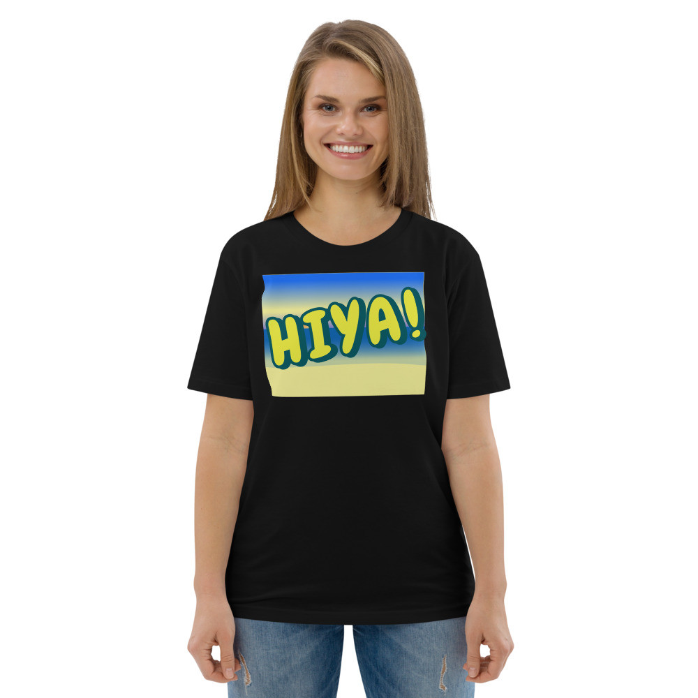 Unisex organic cotton t-shirt
