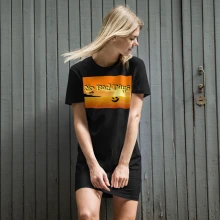 Organic cotton t-shirt dress