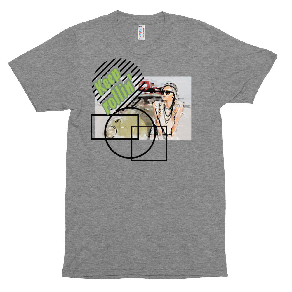 Unisex Tri-Blend Track Shirt