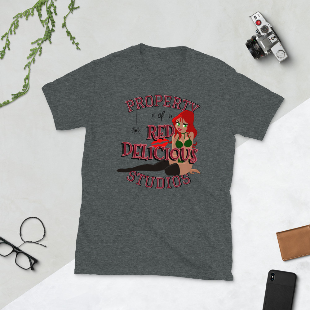 Property of Red Delicious Studios T-Shirt from Model Tee'z