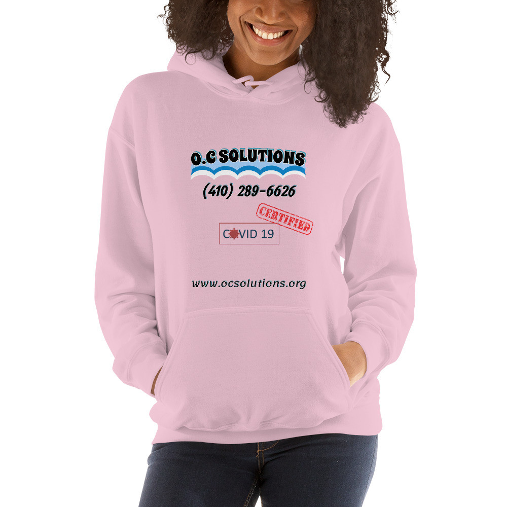 OC Solutions "Covid 19 Certified" Unisex Hoodie