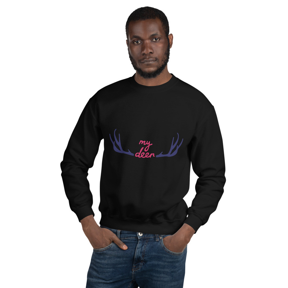 Unisex Sweatshirt - any text - this text is a sample