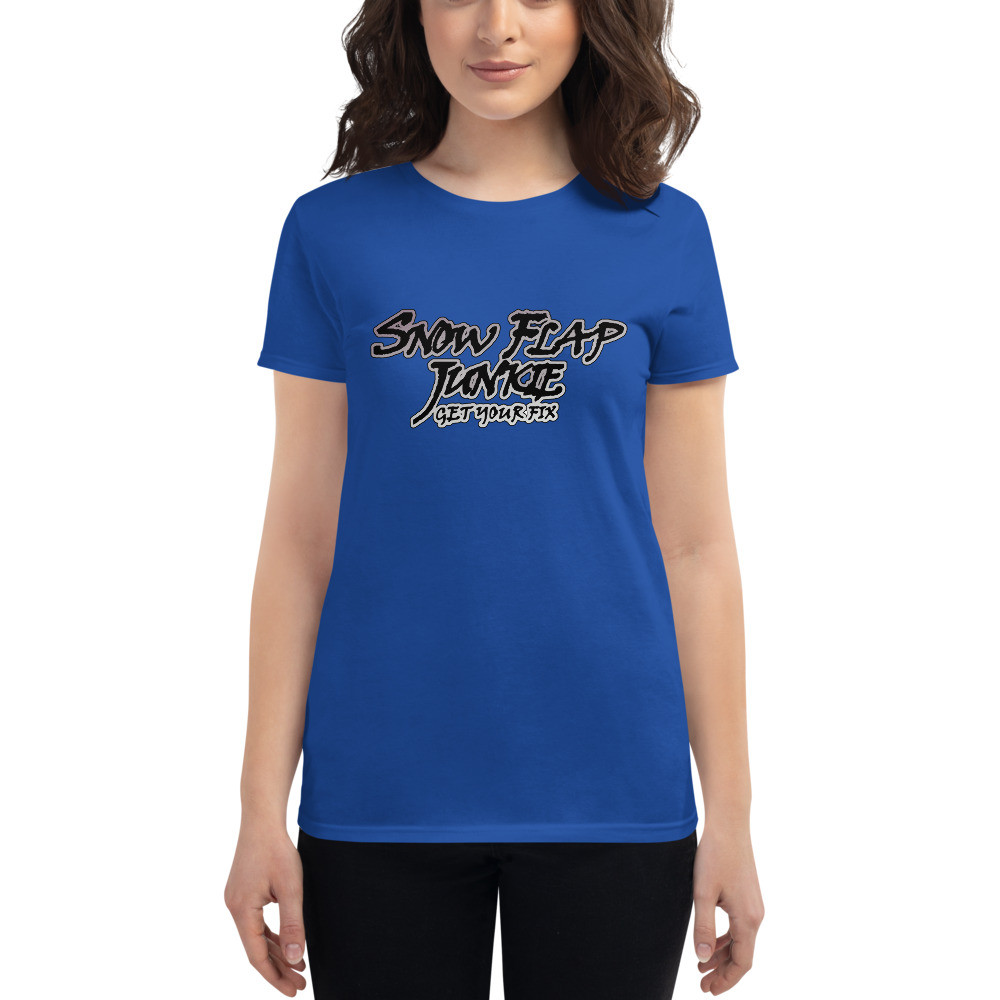 Snow Flap Junkie - Women's short sleeve t-shirt