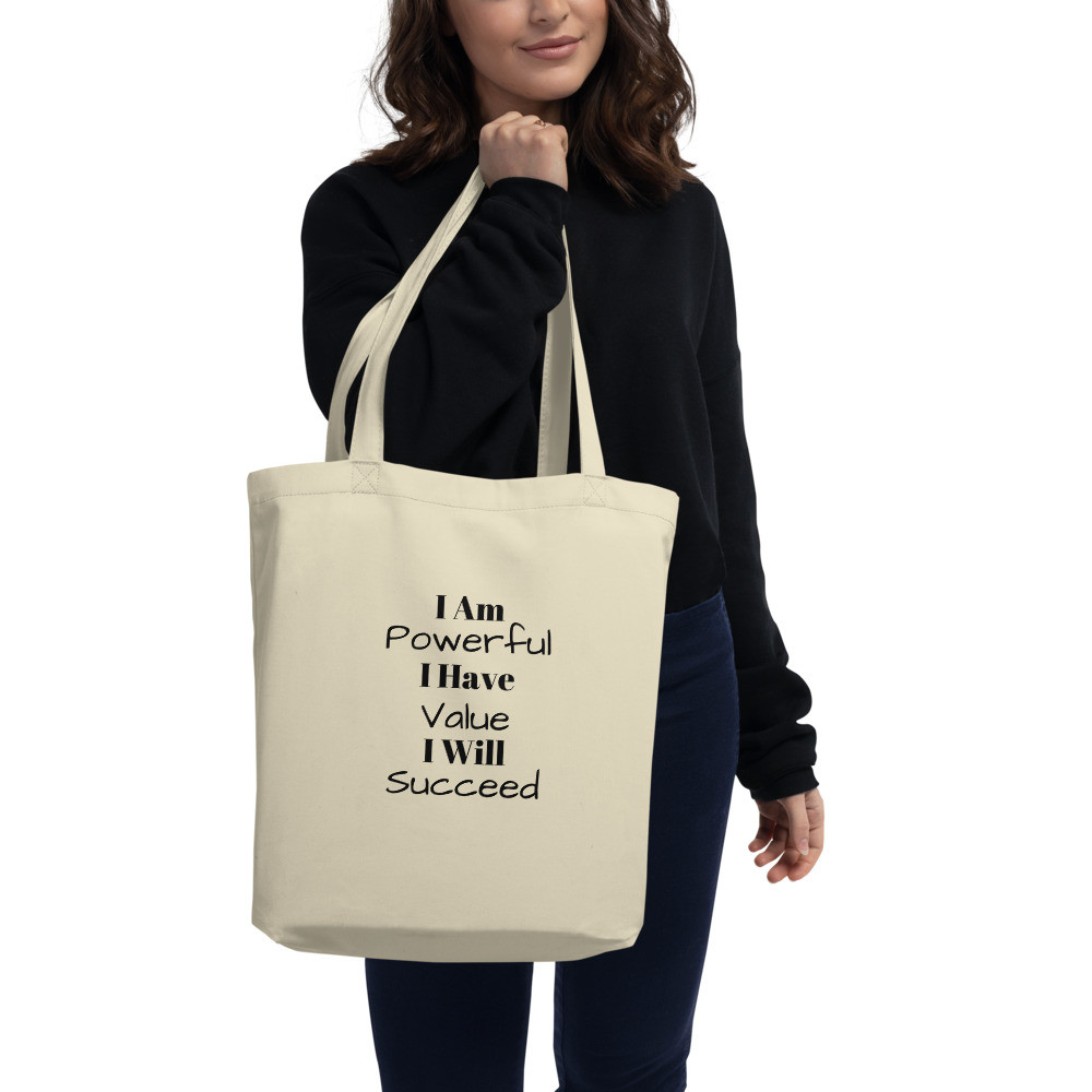 I Am Powerful Eco Tote Bag