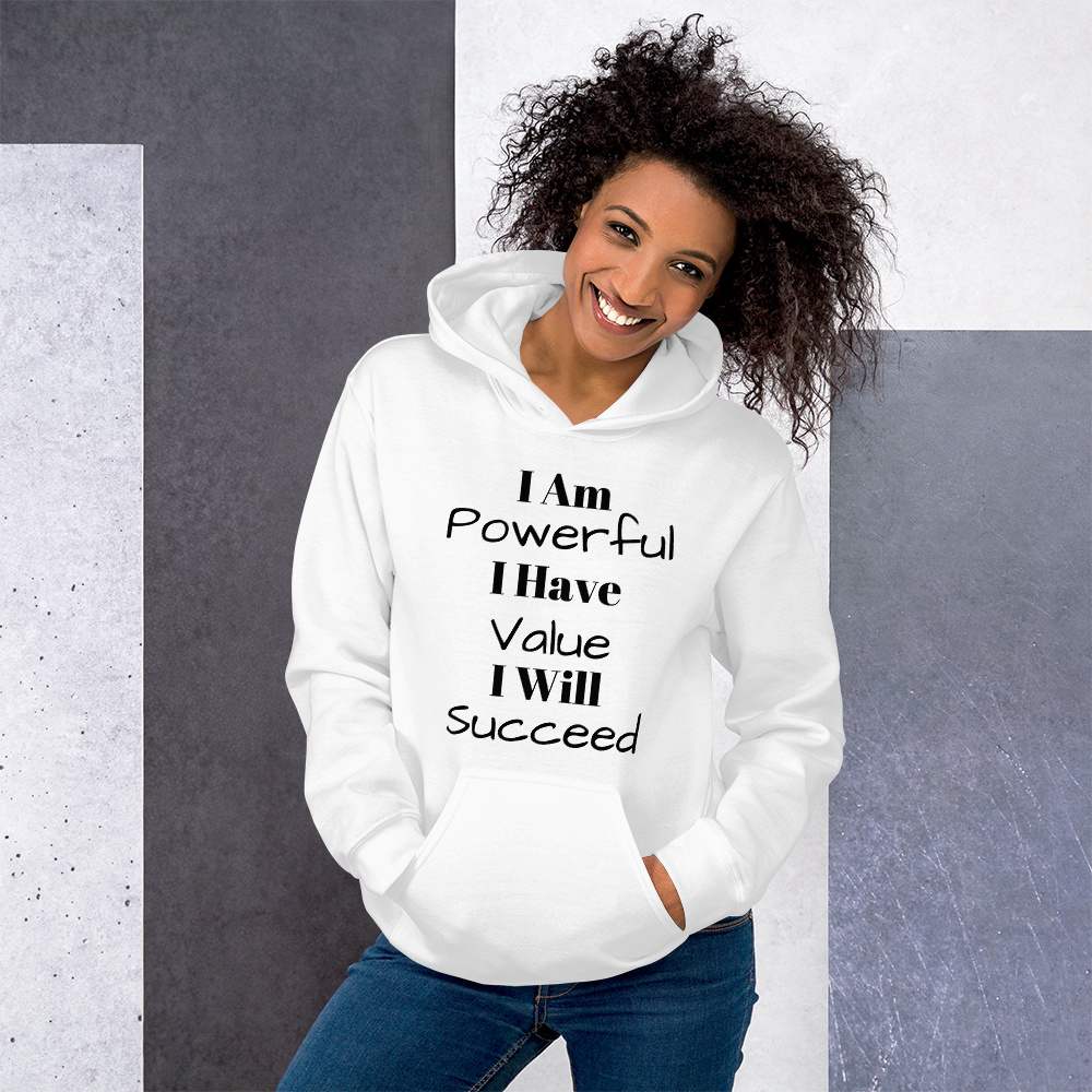 "I Am Powerful" Unisex Hoodie