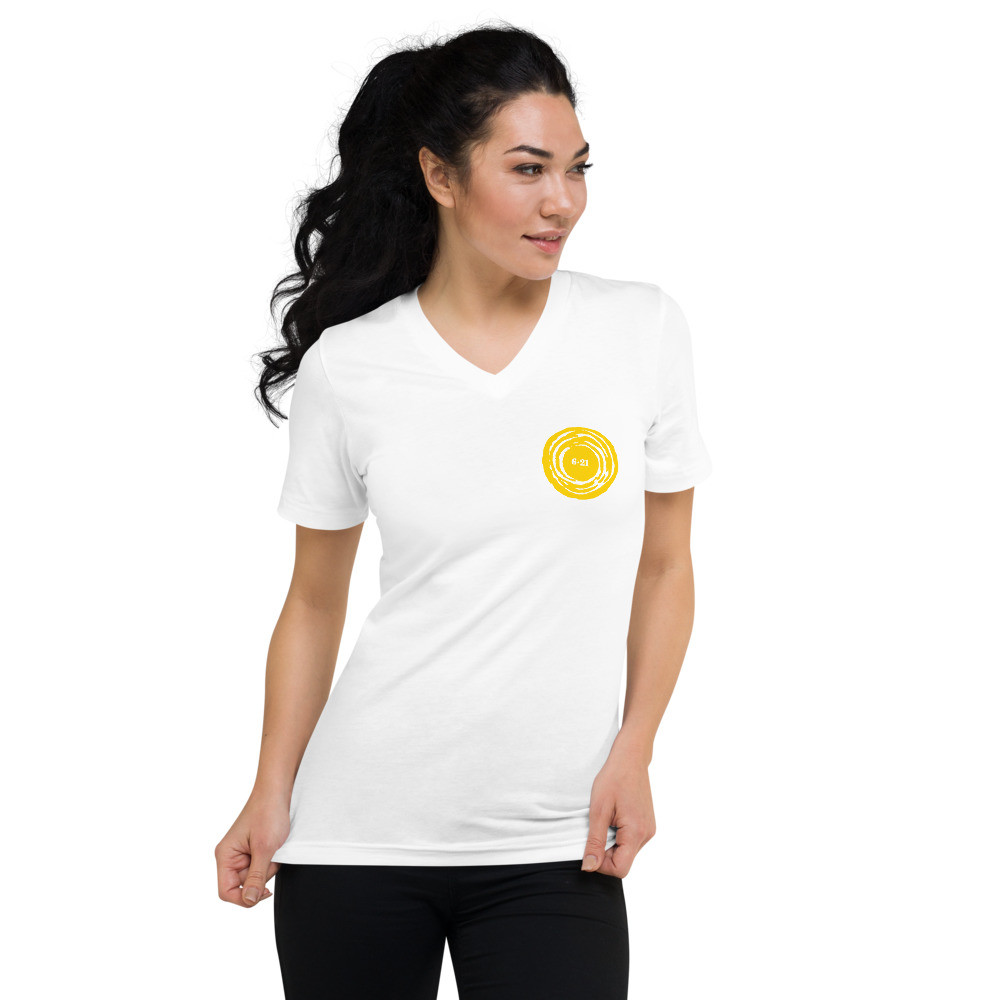 Cancer Schmancer Movement Logo - Women's Short Sleeve V-Neck Tee