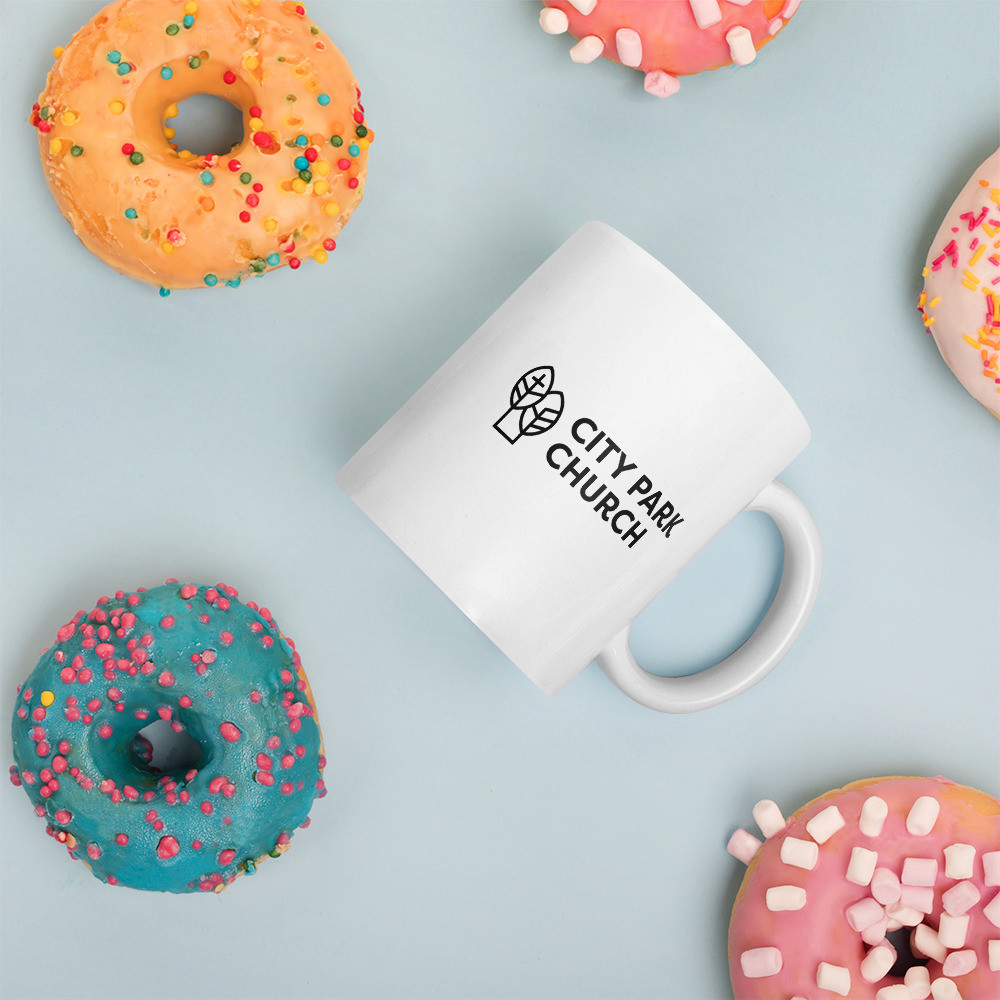 Belong Glossy White Mug
