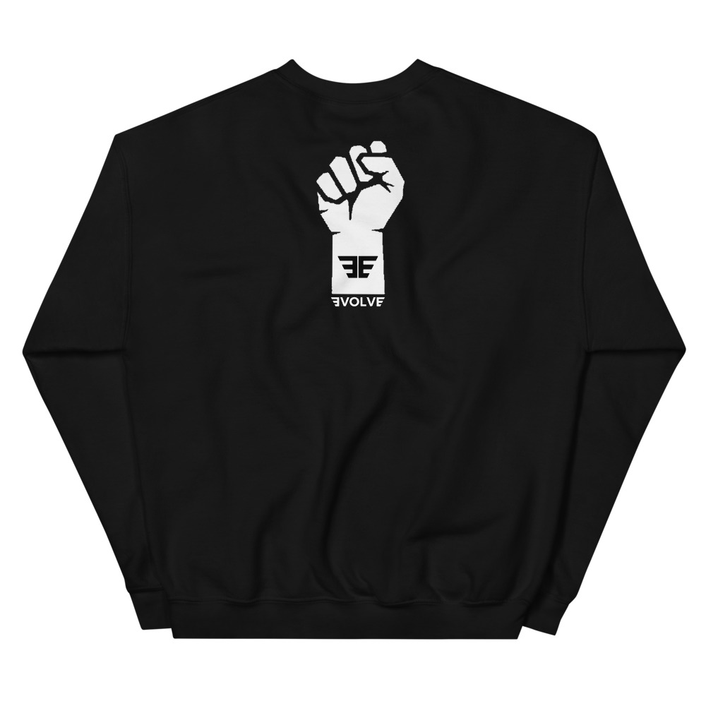 EVOLVE LEGALIZE BEING BLACK SWEATSHIRT