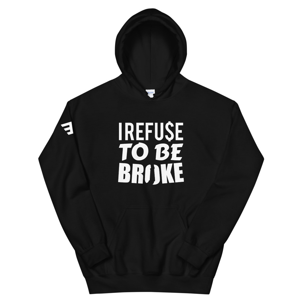 EVOLVE I REFUSE UNISEX HOODY