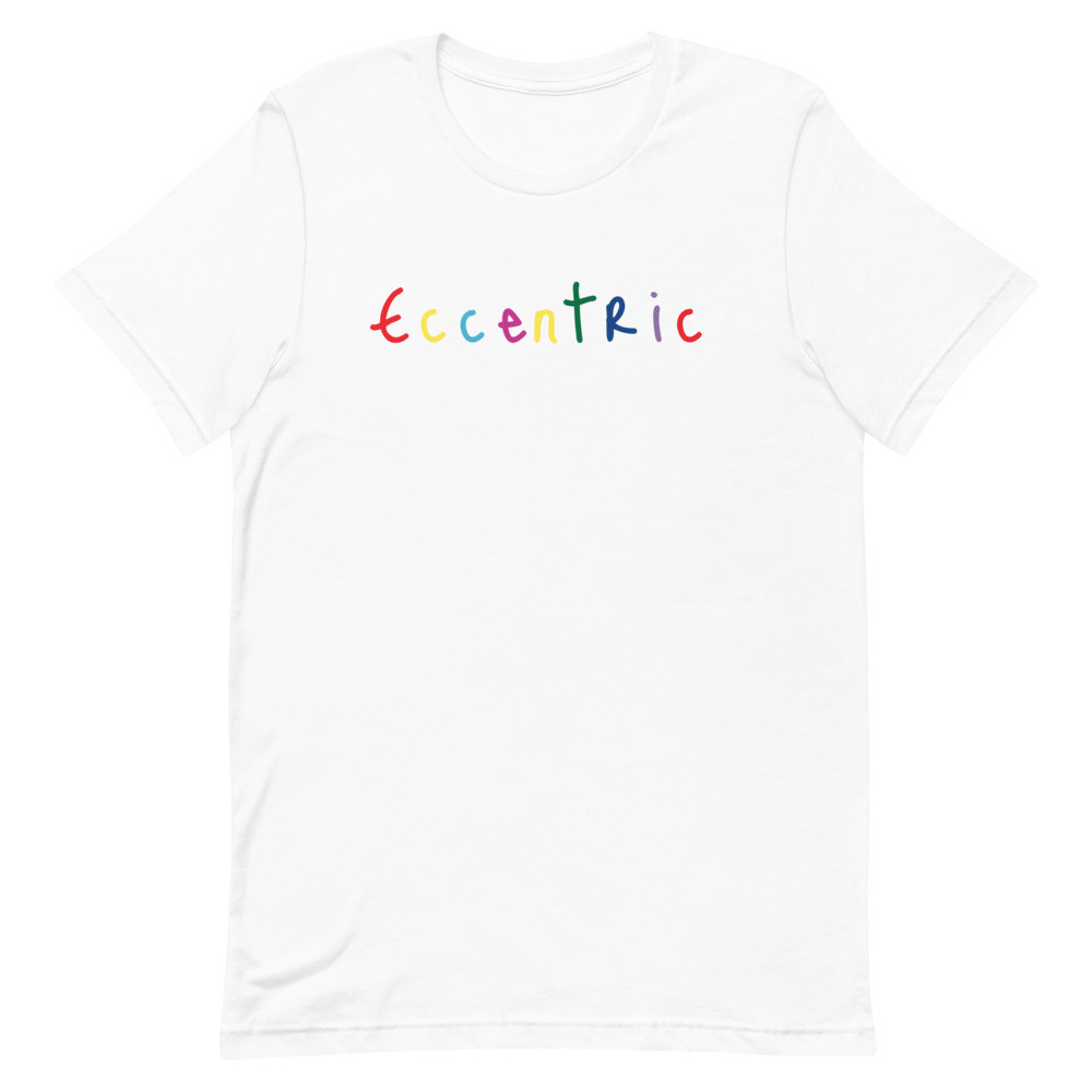 Eccentric color tee