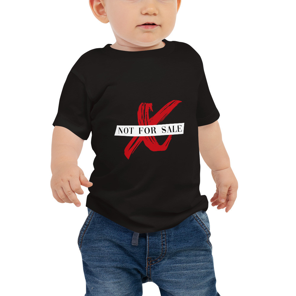 "Not For Sale" Human Trafficking Awareness Shirt-Infant