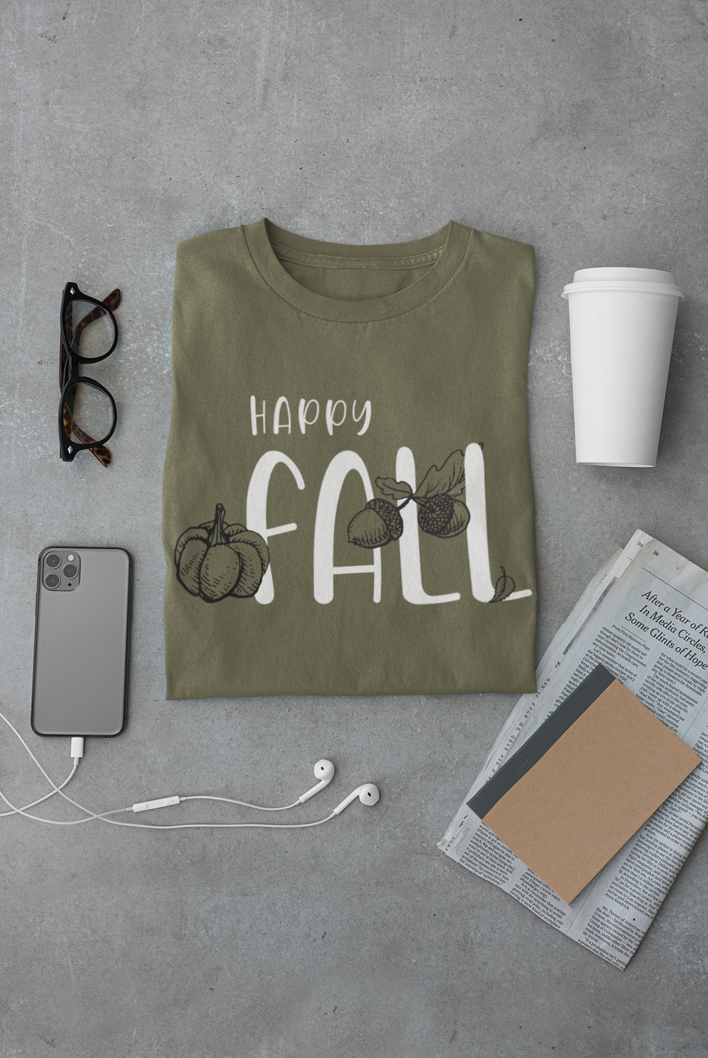 Happy Fall-Green