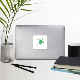 Turtle Bubble-free stickers