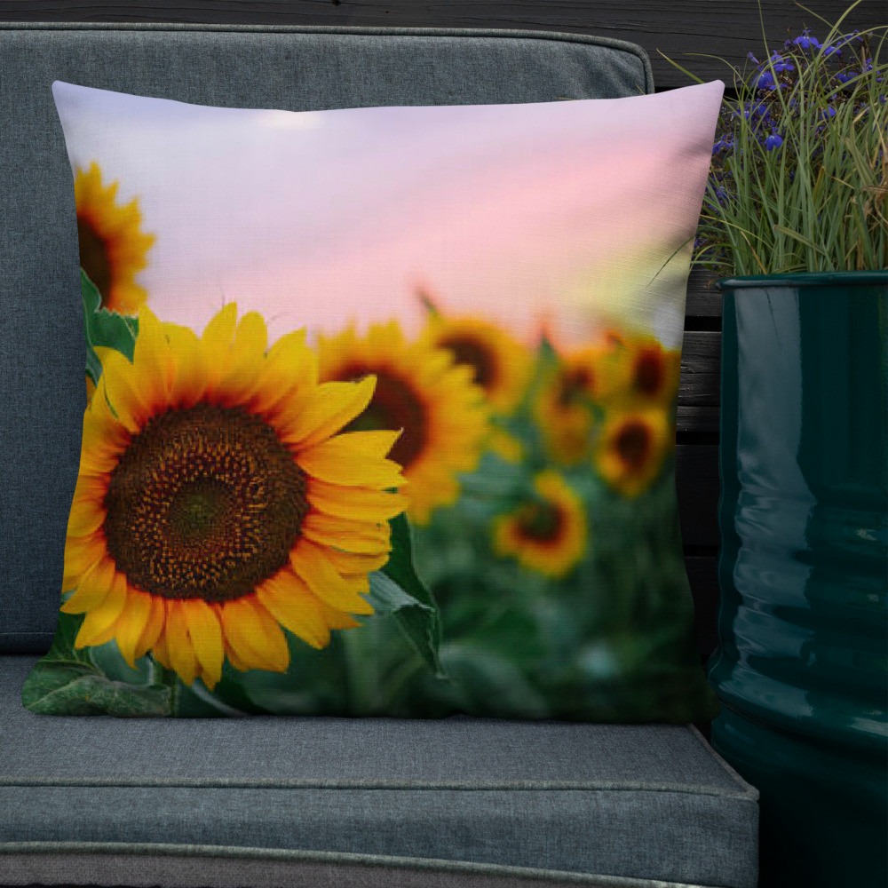 Sunflower Premium Pillow