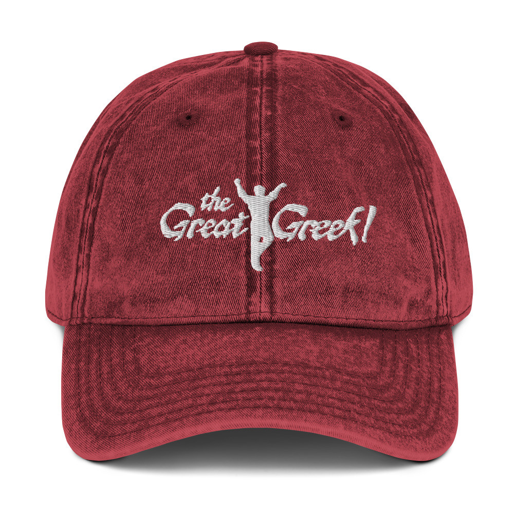 The Great Greek Vintage Cotton Twill Cap