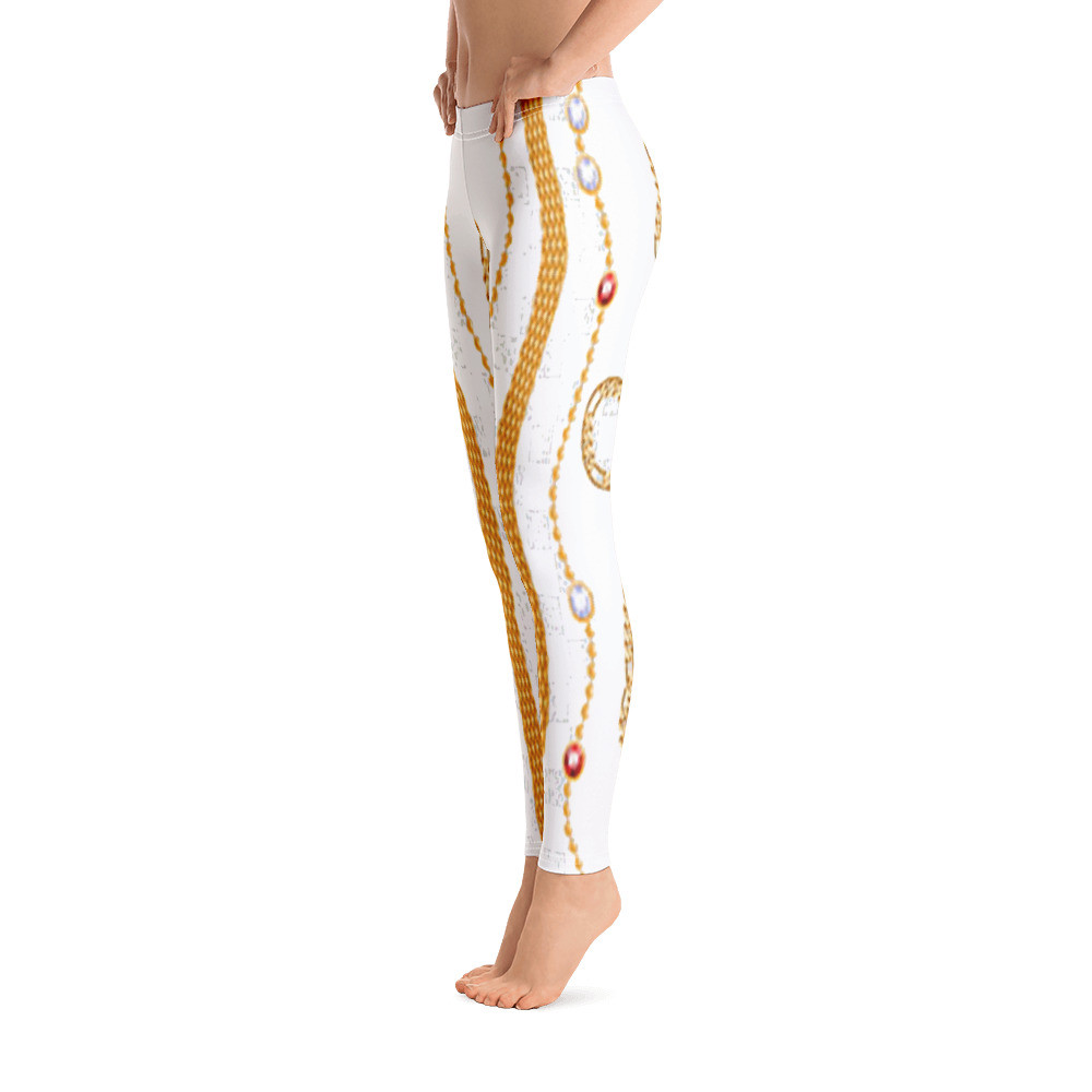 DrugAttic Glam & Gold Leggings