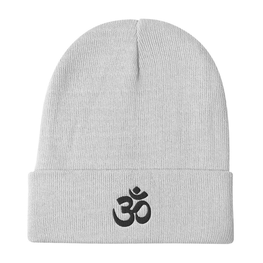 OM Symbol Beanie