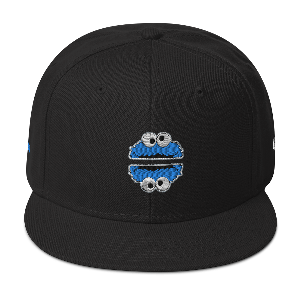 The monster of Cookies Snapback Hat