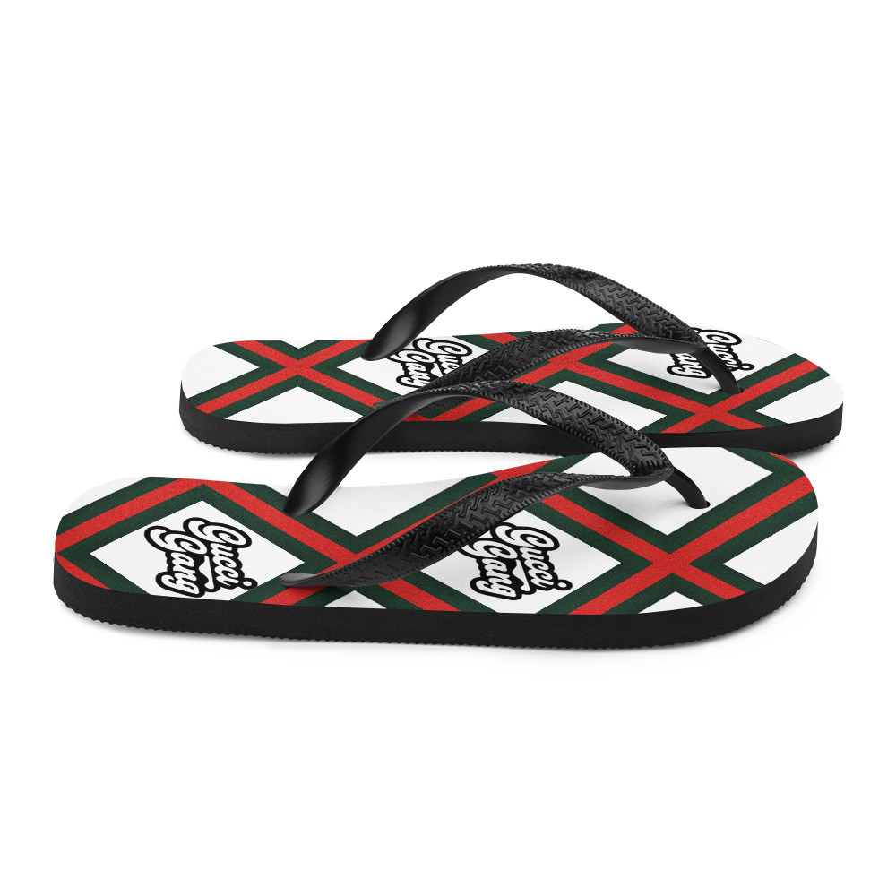 Gucci Gang Flip-Flops