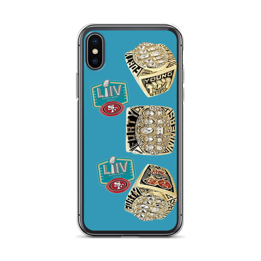 49ers Rings iPhone Case