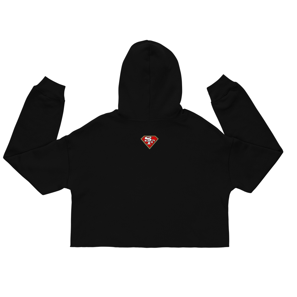 Naughty 49er Crop Hoodie