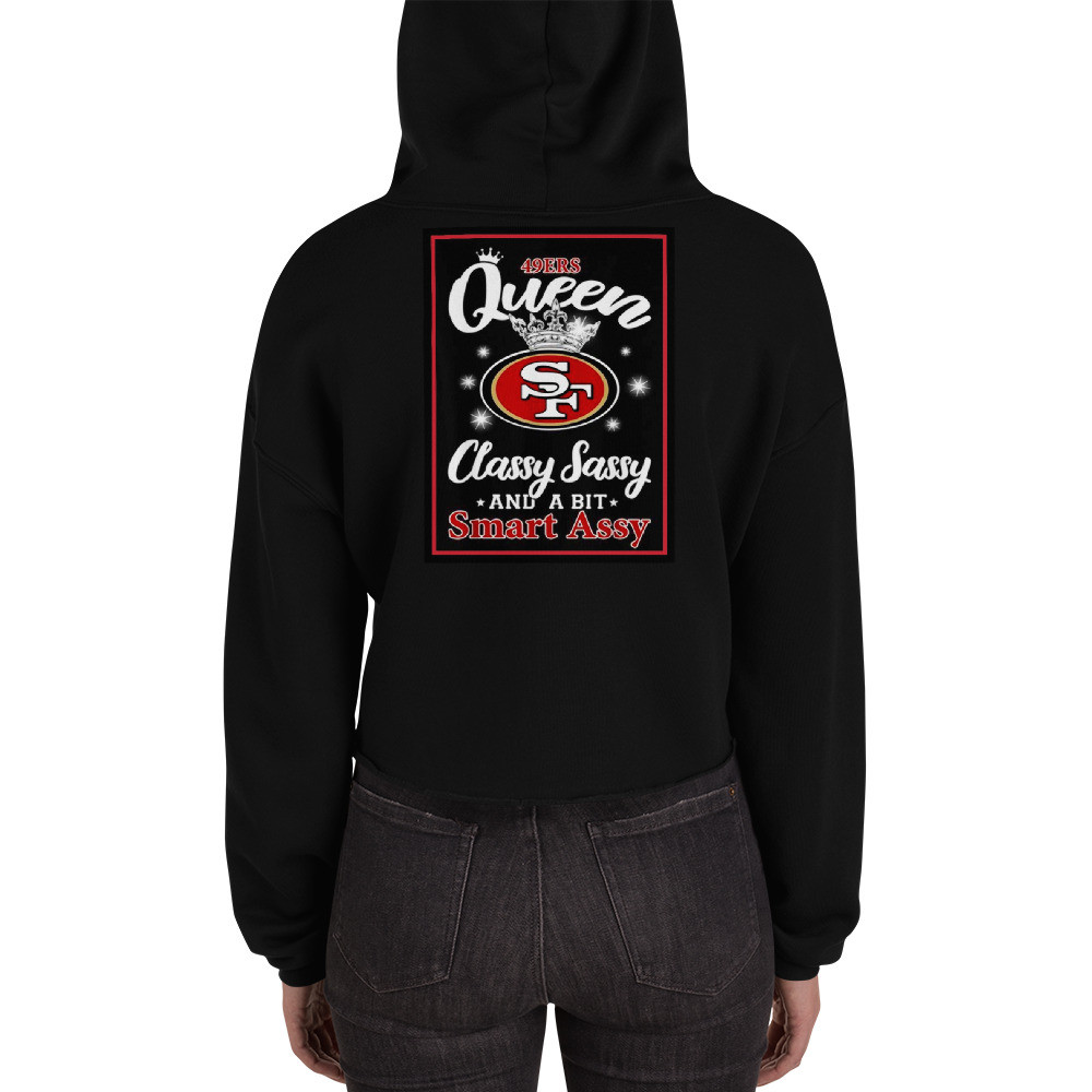 49ers Crop Hoodie